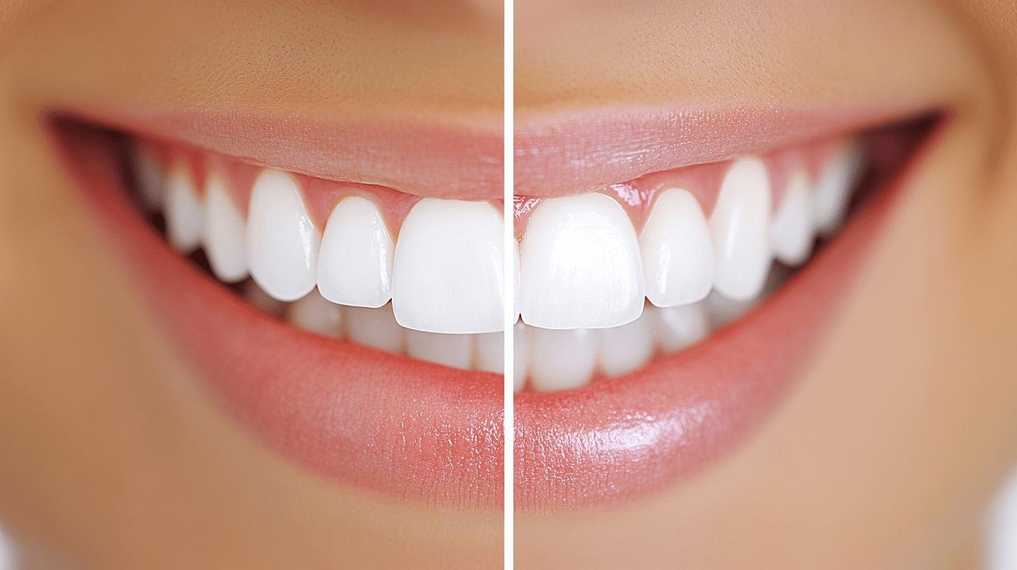 Introduction au blanchiment dentaire gouttiere dentiste avant apres  Vue densemble de la transformation-1.jpg