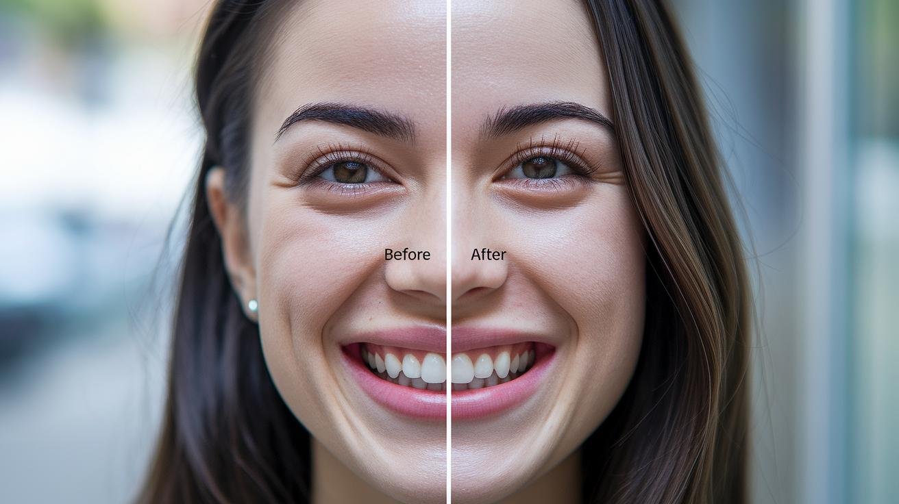 Resultats impressionnants du smile blanchiment dentaire  AvantApres.jpg