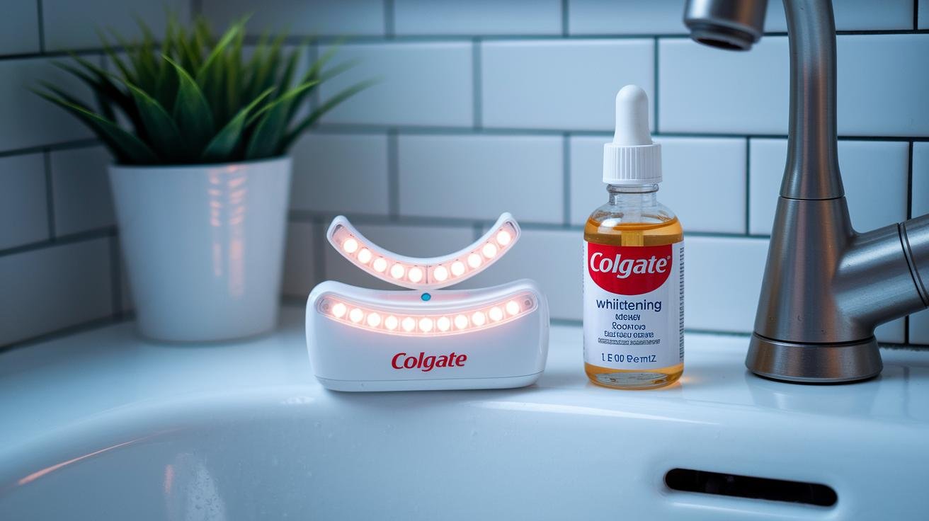 Demonstration et Resultats Le kit blanchiment dentaire Colgate en action.jpg